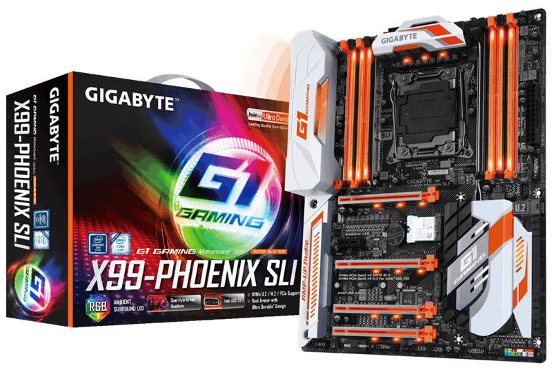 Mainboard GIGABYTE GA-X99-Phoenix SLI (rev. 1.0) SOCKET 1151 _15817S